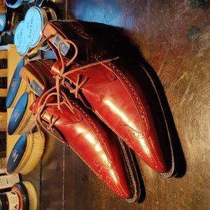 Cesare Paciotti Burgundy 9